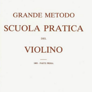 NICOLAS LAOUREUX GRANDE METODO SCUOLA PTRATICA PER VIOLINO PARTE PRIMA LIBRO EDIZIONI BONGIOVANNI-BO