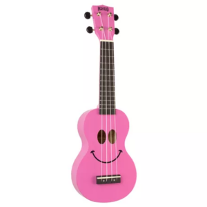 MAHALO UKULELE SMILE ROSA SOPRANO CON BORSA