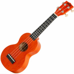 MAHALO ISLAND ML1AB UKULELE SOPRANO CON BORSA COLORE ARANCIONE