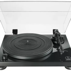 AUDIO TECHNICA AT-LPW50PB NERO LUCIDO GIRADISCHI AD AZIONAMENTO A CINGHIA COMPLETAMENTE MANUALE