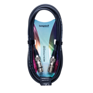 BESPECO CAVO AUDIO IROMB1000BK METRI 10 XLR MASCHIO XLR FEMMINA