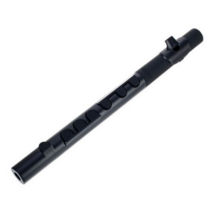 NUVO TOOT 2.0 FLAUTO TRAVERSO PER BAMBINI IN PLASTICA NERO/NERO
