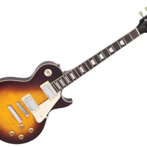 VINTAGE CHITARRA ELETTRICA  V100 REISSUED FLAME ICED TEA VIN-V100IT