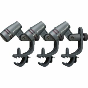 SENNHEISER E604 DRUM SET MINI X3 MICROFONO DINAMICO PER BATTERIA E PERCUSSIONI E-604 (3x e604 + 3x M