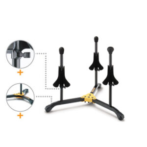 HERCULES DS513B SUPPORTO PER 3 TROMBE – CORNETTA E FLICORNO DS-513-B