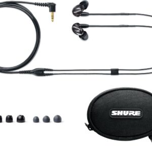 SHURE SE215K AURICOLARI AD ISOLAMENTO SONORO NERI SE-215-K