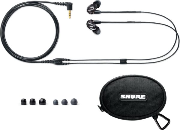 SHURE SE215K AURICOLARI AD ISOLAMENTO SONORO NERI SE-215-K