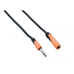 BESPECO SLFJJ500 Cavo 5 mt prolunga – jack stereo Ø 6,3 mm – presa jack stereo Ø 6,3 mm