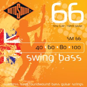ROTOSOUND SM66 MUTA CORDE PER BASSO 4 CORDE .40, .60, 80, .100 SM-66