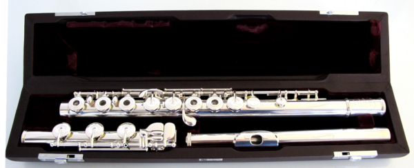 MURAMATSU DS RBEIH STR HAEVY TSUBASA FLAUTO TRAVERSO PROFESSIONALE TUTTO IN ARGENTO DS CON TESTATA T