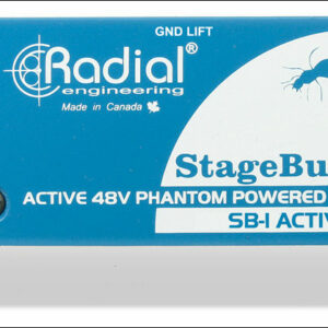 RADIAL SB1 STAGEBUG ACTIVE ACUSTIC DIRET BOX D.I. PER STRUMENTI ACUSTICI  SB-1