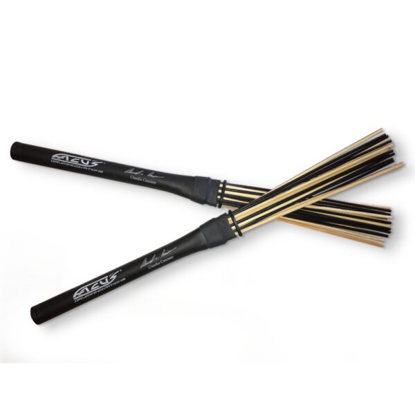 FACUS SIGNATURE CLAUDIO CANZANO HYBRID BRUSHES SPAZZOLE IN BAMBOO NYLON PER BATTERIA