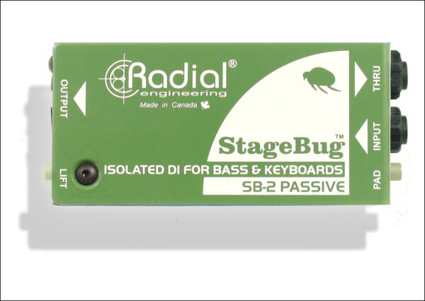 RADIAL SB2 STAGEBUG DIRECTBOX PASSIVA PER BASSO E TASTIERA