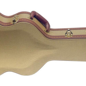 STAGG GCX-SA GD CUSTODIA RIGIDA PER CHITARRA SEMIACUSTICA GOLD TWEED