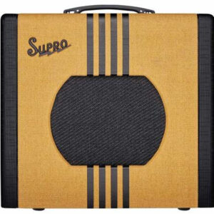 SUPRO DELTA KING 10 TWEED & BLACK AMPLIFICATORE COMBO VALVOLARE 5W TWEED E CREAM