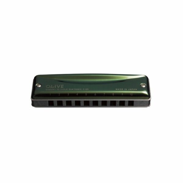 SUZUKI C-20 OLIVE ARMONICA A BOCCA DIATONICA IN SIB