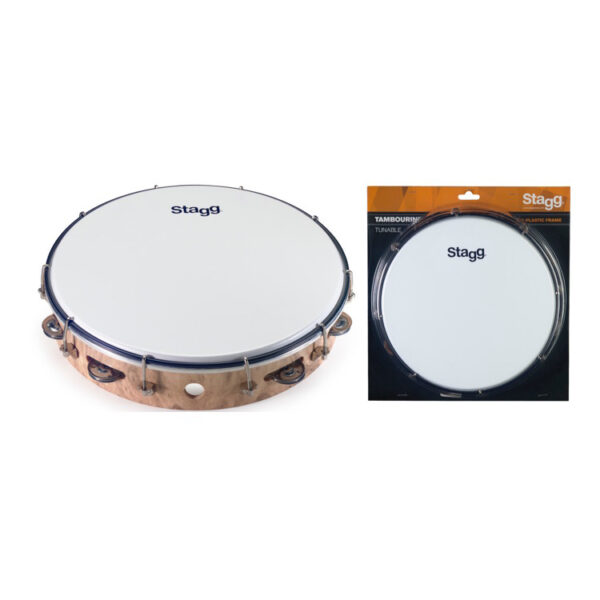 STAGG TAB-112P/WD TAMBURELLO IN PLASTICA 12" REGOLABILE