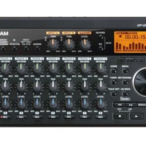 TASCAM DP008 EX REGISTRATORE DIGITALE 8 TRACCE CON MICROFONI INTEGRATI SU MEMORIA SD
