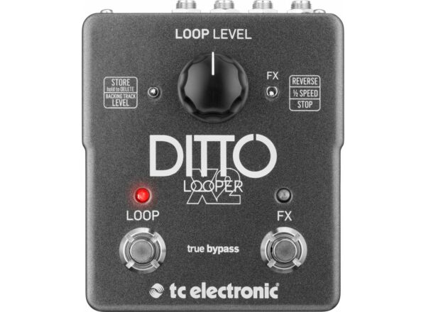 TC ELECTRONIC DITTO X2  LOOPER EFFETTO PER CHITARRA E BASSO