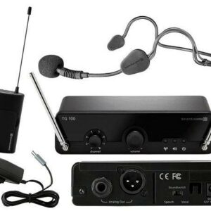 BEYERDYNAMIC TG100B – SET RADIOMICROFONO MICROFONO WIRELESS AD ARCHETTO DIVERSITY 8 CANALI
