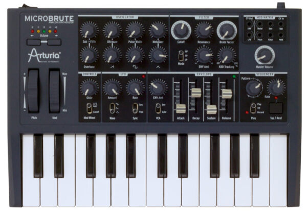ARTURIA MICROBRUTE ANALOG SYNTHETIZER SYNTH SINTETIZZATORE ANALOGICO