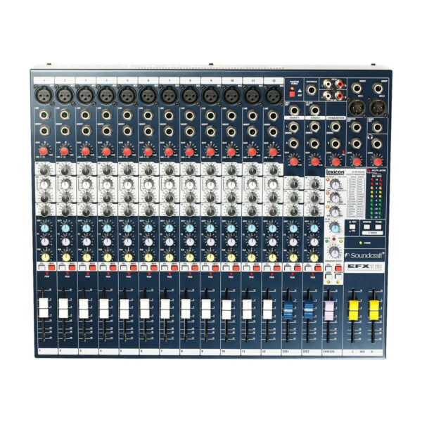 SOUNDCRAFT  EFX12 MIXER PASSIVO 12 CANALI CON PROCESSORE EFFETTI 24 BIT EFX-12