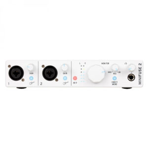 ARTURIA MINIFUSE 2 SCHEDA INTERFACCIA AUDIO USB C, 2-IN COMBO / 2-OUT BIANCA