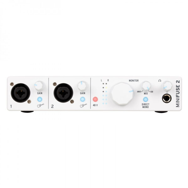 ARTURIA MINIFUSE 2 SCHEDA INTERFACCIA AUDIO USB C, 2-IN COMBO / 2-OUT BIANCA