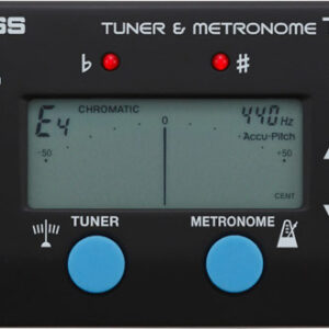 BOSS TU30 ACCORDATORE METRONOMO NERO TU-30
