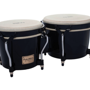 TYCOON SET BONGOS 7″ + 8 ½” SUPREMO SE HW BLACK STB-BS-CY