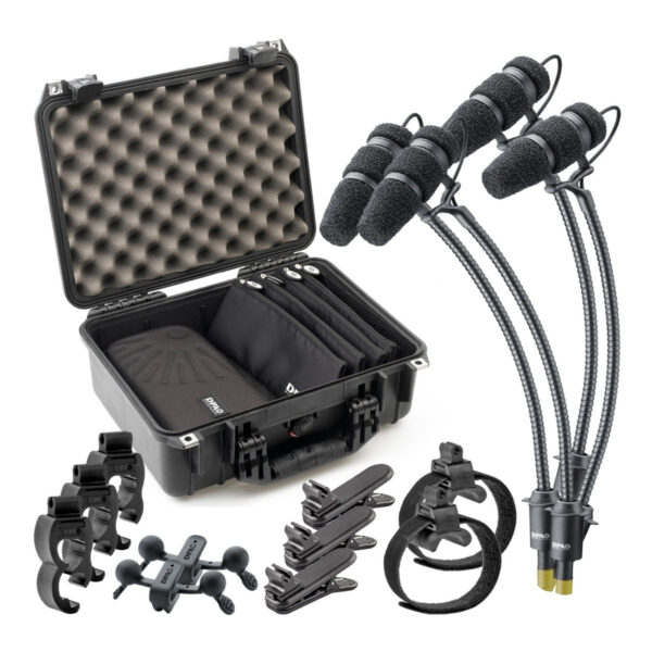 DPA d:vote CORE 4099 KIT-4099-DC-4R Rock TOURING KIT Kit completo per 4 microfoni
