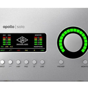 UNIVERSAL AUDIO APOLLO SOLO USB HERITAGE EDITION  INTERFACCIA AUDIO 2×4 USB CON ELABORAZIONE REALTIM