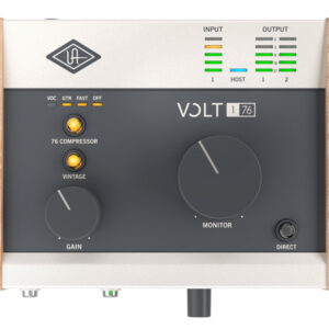 UNIVERSAL AUDIO VOLT 176 NTERFACCIA SCHEDA AUDIO DESKTOP USB 1-IN/2-OUT