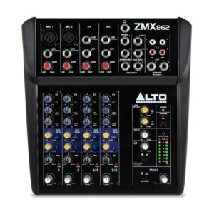 ALTO PROFESSIONAL ZEPHYR ZMX862 MIXER COMPATTO 6 CANALI  ZMX-862