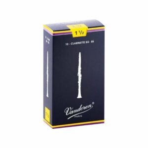 VANDOREN TRADITIONAL CR-1015 MISURA 1 1/2 ANCE PER CLARINETTO SIB SCATOLA DA 10PZ 1,5
