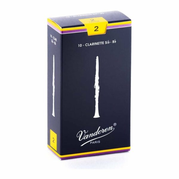 VANDOREN TRADITIONAL CR-102 MISURA 2 ANCE PER CLARINETTO SIB SCATOLA DA10PZ