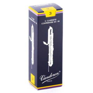 VANDOREN CR153 ANCE CLARINETTO CONTRABBASSO MISURA 3 CR-153 5 PZ