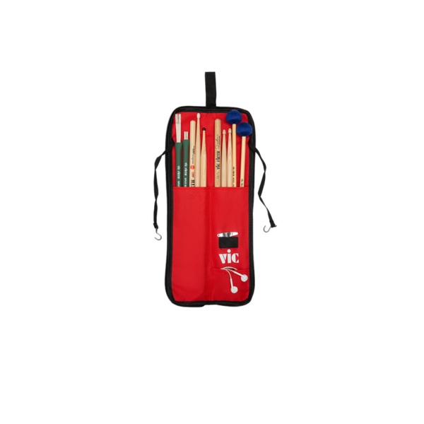 VIC FIRTH ESSENTIAL STICK BAG ROSSA
