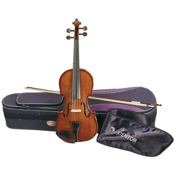 STENTOR STUDENT 1 VIOLINO 1/2 CONTROLLATO DAL LIUTAIO CON  ASTUCCIO E ACCESSORI