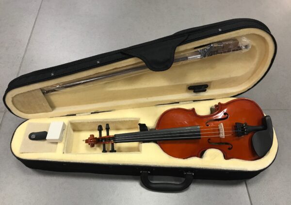 BODE MASSETTO 1 VIOLINO LAMINATO 1/8 CON CUSTODIA NERA MASSETTO1