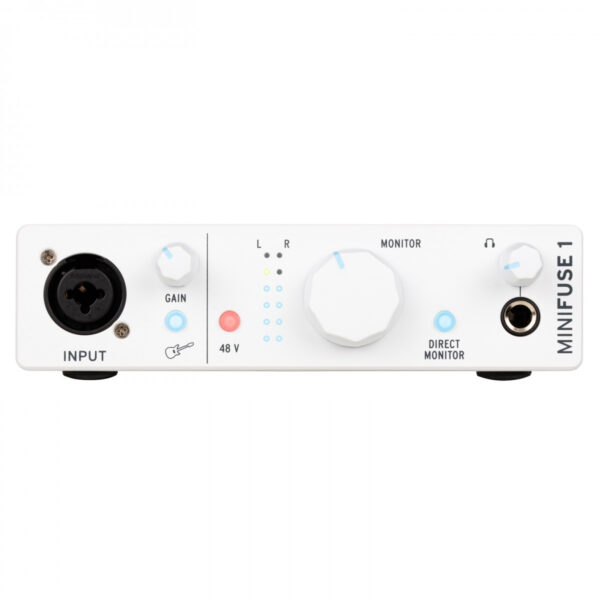 ARTURIA MINIFUSE 1 SCHEDA INTERFACCIA AUDIO USB C, 1-IN COMBO / 2-OUT BIANCA