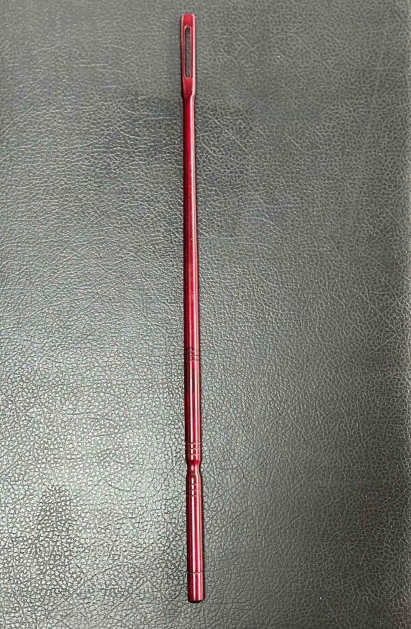 BACCHETTA IN LEGNO COLORE ROSSA X FLAUTO TRAVERSO