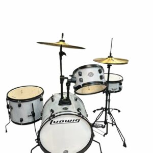 LUDWIG BATTERIA POCKET KIT QUESTLOVE ( B-STOCK ) LC178X29 4-Piece Drum-Set (Silver Sparkle)