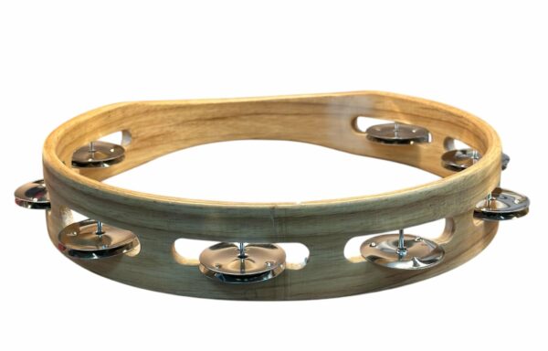 TYCOON PERCUSSION TBW-10S-BS TAMBURELLO IN LEGNO10" - Singola fila di piattini dorati