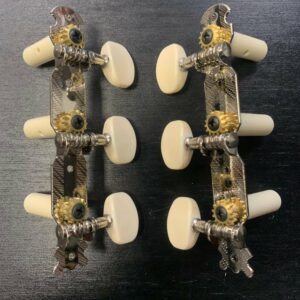MAXTONE MHN10 C101710 SET MECCANICHE PER CHITARRA CLASSICA MACCANICA ARGENTATA
