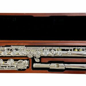 SG SIMONE GINANNESCHI SF03 FLAUTO TRAVERSO CON CORPO E TESTATA IN ARGENTO DISCENDETE AL SI
