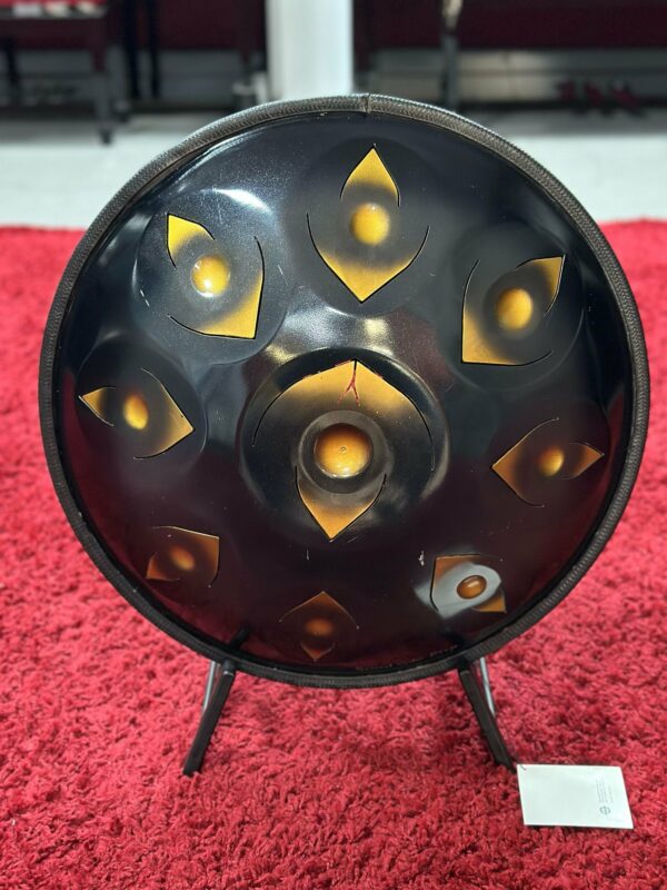 GENERAL CASTER D53 HAND PAN STRUMENTO A PERCUSSIONE 9 NOTE IN RE MINORE CON BATTENTI D-53 OCCASIONE