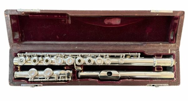 MURAMATSU FLAUTO TRAVERSO ST STANDARD ARTIGIANALE TUTTO IN ARGENTO OCCASIONE USATO IN GARANZIA 12 ME