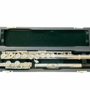 PEARL FLUTES PF505RE QUANTZ FLAUTO TRAVERSO ARGENTATO FORI APERTI PF-505-RE OCCASIONE USATO IN GARAN