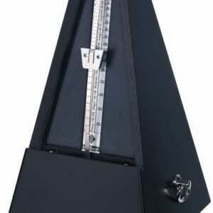WITTNER 806M METRONOMO PIRAMIDALE CON CASSA IN LEGNO COLORE NERO GEWA 903.715